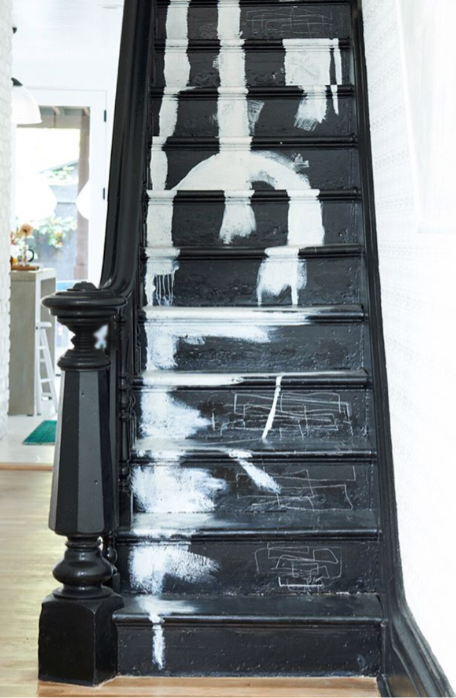 HGTV Painted Staircase